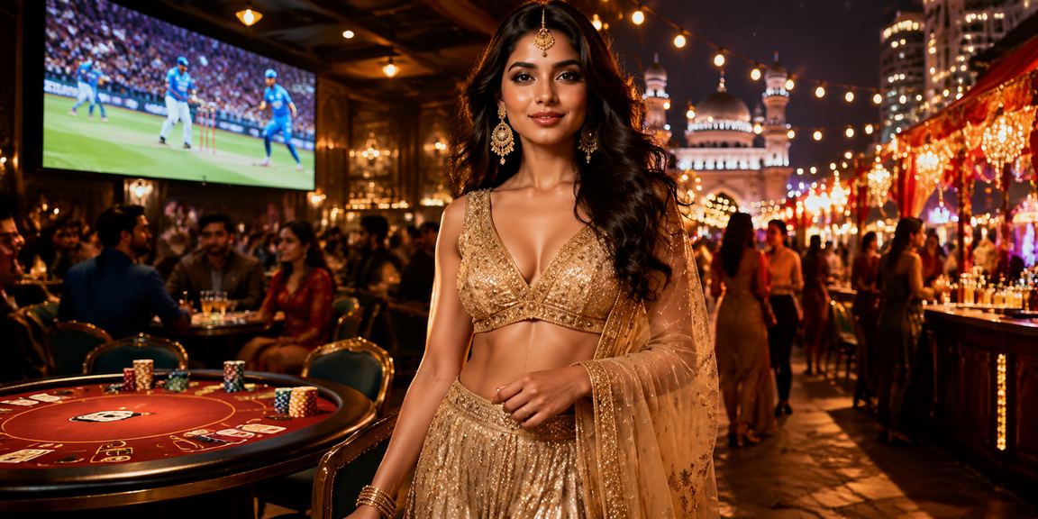 Teen Patti players watching cricket match via mobile